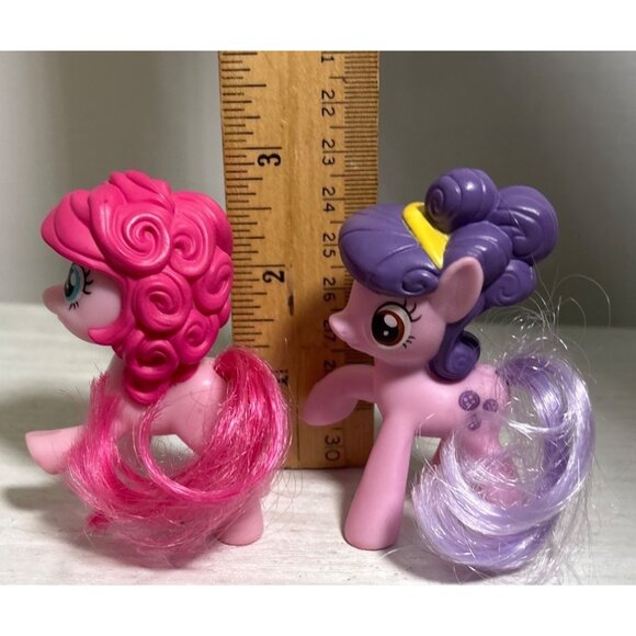 My Little Pony Mini Figurine Set Pinkie Pie & Button Belle McDonalds - Picture 6 of 9